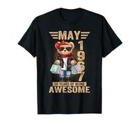 59 Year Old May 1967 Teddy Bear 59th Birthday Women T-Shirt