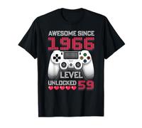 59 years old Gamer birthday gifts 59th birthday for gamers T-Shirt