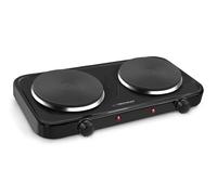 5901299963746 Esperanza EKH010K Electric cooker, top, 2 heating fields, black Es