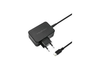 5901878510248 Qoltec Ładowarka sieciowa 65W 5-20V 3-3.25A USB typ C PD Czarna Qo