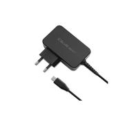 5901878523842 Qoltec Ładowarka GaN POWER PRO 1xUSB-C 30W 5-20V 1.5-3A Czarna Qol