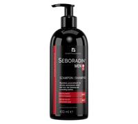 SEBORADIN MEN Hair Shampoo For Hair Loss and Thinning - 400 ml with Vitamins and Natural Extracts for Thickening and Growth - Scalp Treatment for Receding Hairline