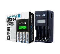 5902887070815 Ładowarka procesorowa do akumulatorków AA/AAA everActive NC-450 LC