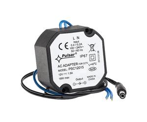 5902887070815 ZASILACZ IMPULSOWY HERMETYCZNY Pulsar PSC12015 12V/1,5A PULSAR
