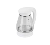 Electric Kettle Glass Water Stainless Steel LED Backlight Capacious 1.7L 2200W