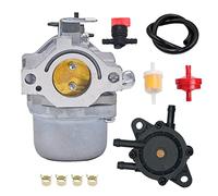 590399 Carburetor Kit for Briggs and Stratton 215802 215807 215702 215705 215707 215902 215907 21A807 21A877 21A902 21A907 21A977 Series Engines Replace 796077 with 697090 Fuel Pump Tune up kits