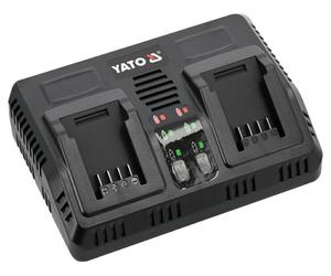 5906083097782 YATO DUAL CHARGER 18V 2.2A YATO