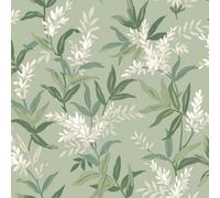 5907 Olivia Sage Floral Wallpaper By Belgravia