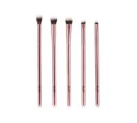 5907440740723 Glov Eye Brushes pędzle do makijażu oczu Pink 5szt (P1) Glov