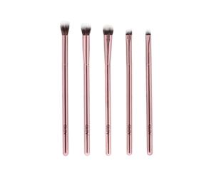 5907440740723 Glov Eye Brushes pędzle do makijażu oczu Pink 5szt (P1) Glov