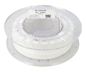 5907753131256 Filament: PC + PTFE 1.75mm White 270-295°C 500g PINK 3D