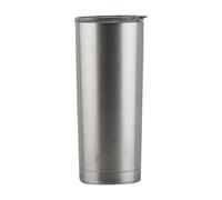 590ml Double Walled Stainless Steel Travel Mug Silver Built NY Silver One Size