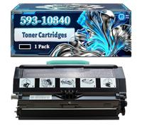 593-10840 Toner Cartridges Compatible for Dell 3330DN Printers, With Chip Large Capacity 7000 Pages (1 Pack Black)