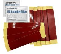 5952 Number Plate Sticky Pads 10 Pack - Heavy Duty Double Sided Foam Adhesive Pads for Car Registration Plates - Waterproof Mounting Tape Stickers - No Screws No Drilling - Holds at Motorway Speed