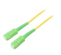 59645 fibre optic patch cable OS2 SC/APC, 25m LSZH yellow Goobay on both sides