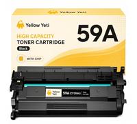 59A With Chip Toner Cartridge Compatible for HP 59A CF259A 59X CF259X Black Toner Compatible for HP LaserJet Pro M404dn/M404dw/M404n/MFP M428fdw/M428dw/M428fdn(1 Black)