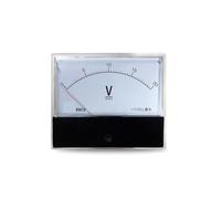 59C2 DC Voltmeter 10V 15V 20V 30V 50V 100V 150V 250V 300V 450V 500V 600V Pointer Meter 100 * 120mm 1Pcs(DC 150V)
