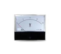 59C2 DC Voltmeter 10V 15V 20V 30V 50V 100V 150V 250V 300V 450V 500V 600V Pointer Meter 100 * 120mm Large 1Pcs(DC 250V)