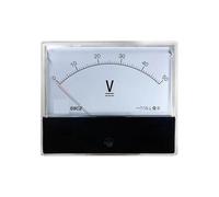 59C2 DC Voltmeter 10V 15V 20V 30V 50V 100V 150V 250V 300V 450V 500V 600V Pointer Meter 1Pcs(DC 15V)