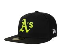 59Fifty MLB Neon Logo Athletics Cap by New Era