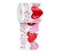 59ft Valentine Bulletin Board Borders Sticker for Bedroom Living Room Wall Heart Border Trim Sticker for Home Decoration Couple Room Decorations