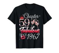 59th Birthday Queen Chapter 59 Fabulous Since 1967 Women T-Shirt