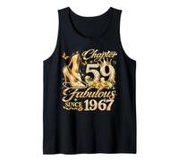 59th Birthday Queen Chapter 59 Fabulous Since 1967 Women Tank Top