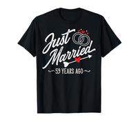 59th Wedding Anniversary Tee for Him Her - Funny Couples T-Shirt
