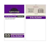 Sleeve Kings Premium Standard European Card Sleeves 59Mm X 92Mm (55)
