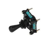 5A 240V Joystick Switch 4NO 4NC Momentary 2 4 position 360 Degree Spring Return 2.5mm Fixing Thread Cross Monolever Switch