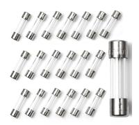 5A 250V 20 Pcs 5x20mm slow blow glass fuse 5A 250V time delay fuse, Volt Cartridge Tube Time Delay Fuse