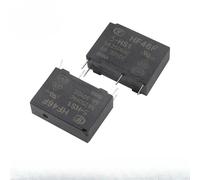 5A 4Pin HF46F-5-HS1 HF46F-12-HS1 HF46F-24-HS1 Power Relay A Normally Open 5 V 12 V 24 V DC 5A 250VAC 10Pcs(HF46F-5-HS1)