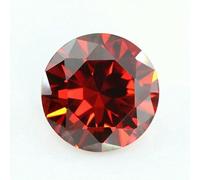 5A Cubic Zirconia Stone Multicolor Round Shape Brilliant Loose Stones Synthetic Gems Beads for Jewelry 0.8~12mm AAAAA-Garnet-5.0mm 20pcs