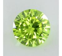 5A Cubic Zirconia Stone Multicolor Round Shape Brilliant Loose Stones Synthetic Gems Beads for Jewelry 0.8~12mm AAAAA-Applegreen-CZ-2.0mm 100pcs