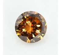 5A Cubic Zirconia Stone Multicolor Round Shape Brilliant Loose Stones Synthetic Gems Beads for Jewelry 0.8~12mm AAAAA-Brown-cz-8.0mm 10pcs