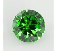 5A Cubic Zirconia Stone Multicolor Round Shape Brilliant Loose Stones Synthetic Gems Beads for Jewelry 0.8~12mm AAAAA-Green-CZ-8.0mm 10pcs