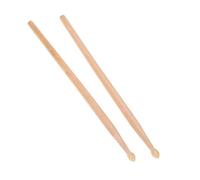 5A Drumstick Maple Primary Color Drum Stick Musical Accompanying Tools Drum Accessories 1 Pair Cost-effective and Durable Practical