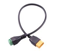 5A Male To 2 Pin Quick Connecting Power Wire Adapters Cable PVC Texture For Racing Aircraft And Balance Charging Power Connectors