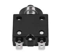 5A Manual Reset Thermal Circuit Breaker - Overload Protector, 125-250V AC, 50V DC for Automotive and Industrial Use