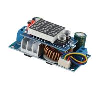 5A MPPT Solar Charge Controller with Dual-Channel LED Display, 6-36V Input, 1.25-32V Adjustable Output, for DIY & Vehicle Use