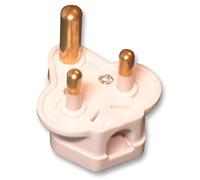 5A Round PIN Plug | Electrical Mains Plugs Standard CONNECTORS, 1 X Qty - PT5W