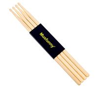 5A Wood Drum Sticks for Kids: 2 Pairs Drumsticks for Electronic Drumming Children Adults Beginner Percussion Accessories