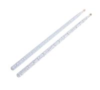 5a Wooden Drumsticks with Oval Wood Tip Matched Pair for Students | Ergonomic Balance with Thick Tapered Design, Smooth Surface, Suitable for Electronic Drums and Marching Band