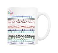 5Aup Hidden Message Ceramic Coffee Mug 11oz - Clever Reversed Design with 'You Keep Me Sane' - Perfect Sarcastic Gift for Friends, Partners, and Humor Lovers