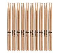 5B Wood Tip Maple Drumsticks Bundle, 10 Pair Pack