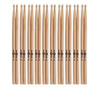 5B Wood Tip Maple Drumsticks Bundle, 10 Pair Pack