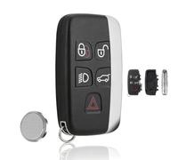 5Bts For Land Rover Discovery 4 Sport Range Rover Evoque Key Fob Case Cover | with CR2032 5 Buttons For Land Rover Freelander 2 Jaguar XF Car Key Shell Replacement