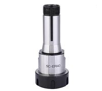 5C Collet Chuck Holder ER40 CNC Milling Lathe Tool Extended Shank for Deep Processing, Straight and Sturdy, High Hardness and Ground