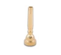 5C Trumpet Mouthpiece Professional Brass Mouthpiece Golden Silver Trumpet Accessories Musical Instrument Fitting Parts (Color : Gold, Size : 5C)