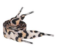 5Chaos Vibrant Shoelaces for Fun, Cool Design with Metal Aglets 1 Pair, Ribbon Leopard, 47"